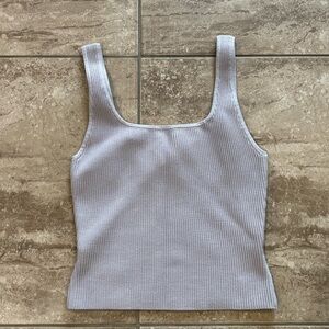 Aritzia Babaton grey thick tank top